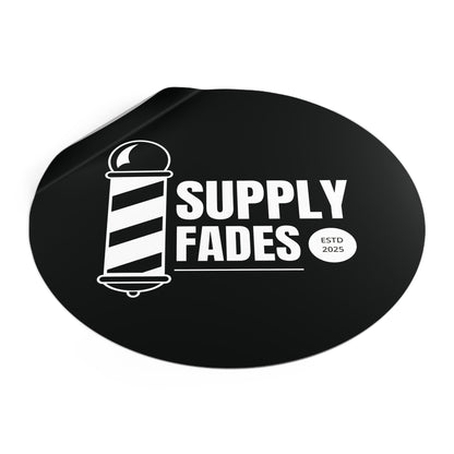 Fade Supply™ Round Vinyl Stickers
