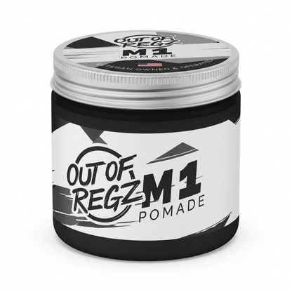 Out of Regz M1 Hair Pomade — Medium Hold, Matte Finish | Water-Based, 4oz