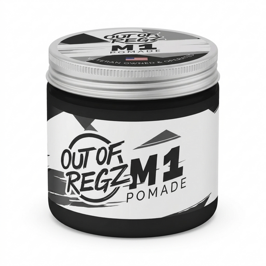 Out of Regz M1 Hair Pomade — Medium Hold, Matte Finish | Water-Based, 4oz
