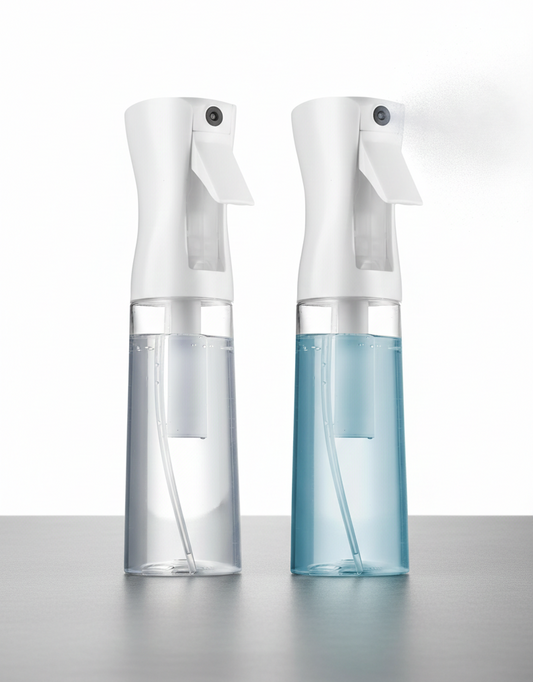 Ultra Fine Mist Spray Bottles for Barbers – Leak-Proof Continuous Sprayer | 2-Pack