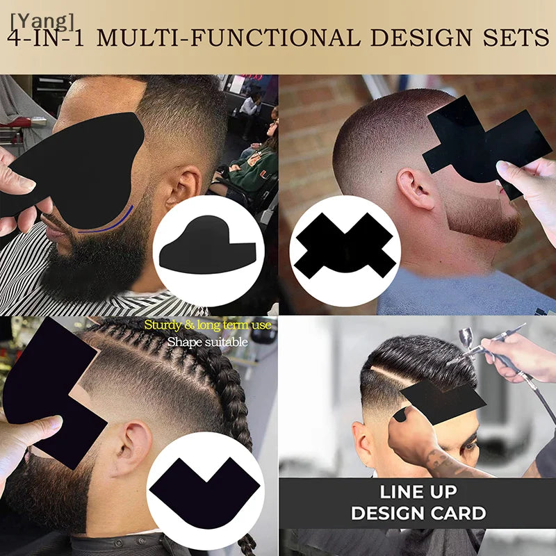 Beard Shaping & Hairline Guide Set