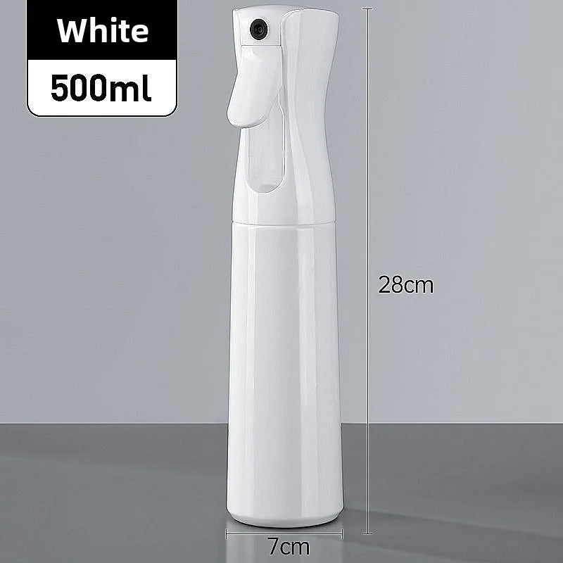 500/300/200ml Hair Spray Bottle Refillable Bottles Continuous Mist Watering Can Automatic Salon Barber Water Sprayer Hair Tools