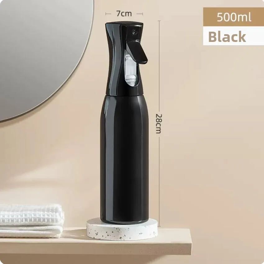 500/300/200ml Hair Spray Bottle Refillable Bottles Continuous Mist Watering Can Automatic Salon Barber Water Sprayer Hair Tools