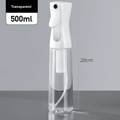 500/300/200ml Hair Spray Bottle Refillable Bottles Continuous Mist Watering Can Automatic Salon Barber Water Sprayer Hair Tools