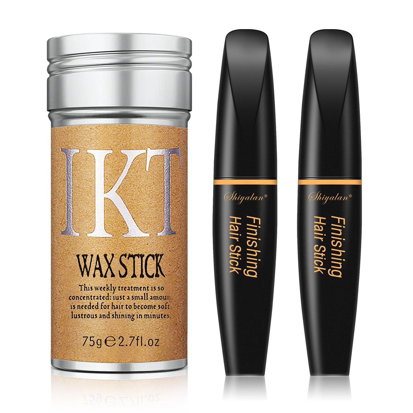 SUOFEIYA Hair Wax Stick Set — Flyaway Tamer & Edge Control | Long-Lasting, Non-Greasy