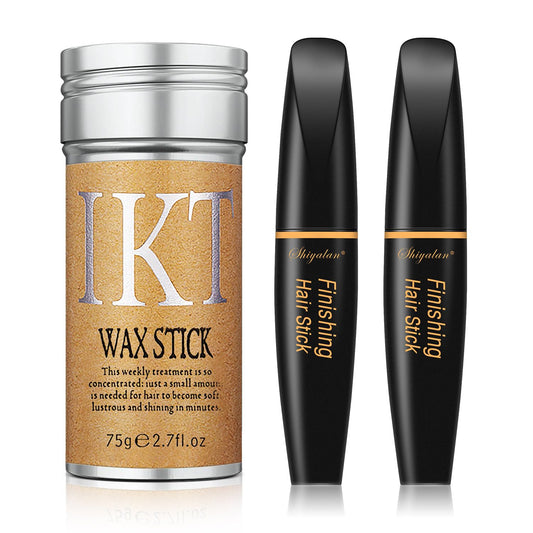 SUOFEIYA Hair Wax Stick Set — Flyaway Tamer & Edge Control | Long-Lasting, Non-Greasy